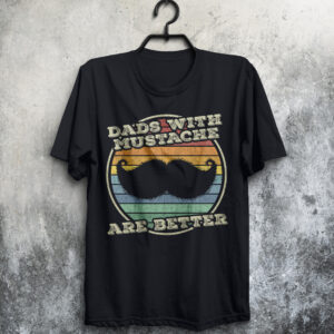 3 DADs WITH MOUSTACHEe